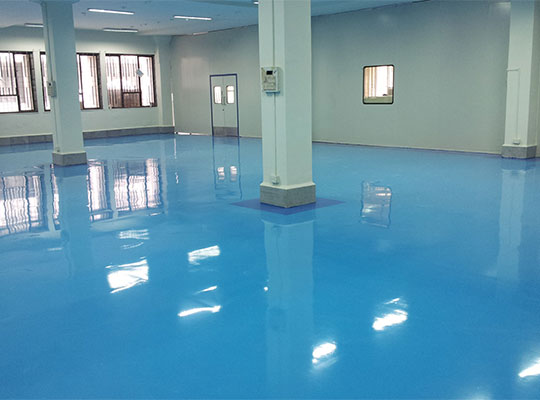 環(huán)氧自流平地坪施工方式